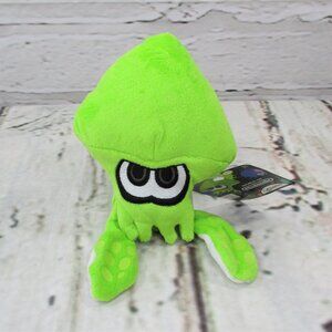 World of Nintendo Splatoon Green Inkling Squid Stuffed Plush Toy